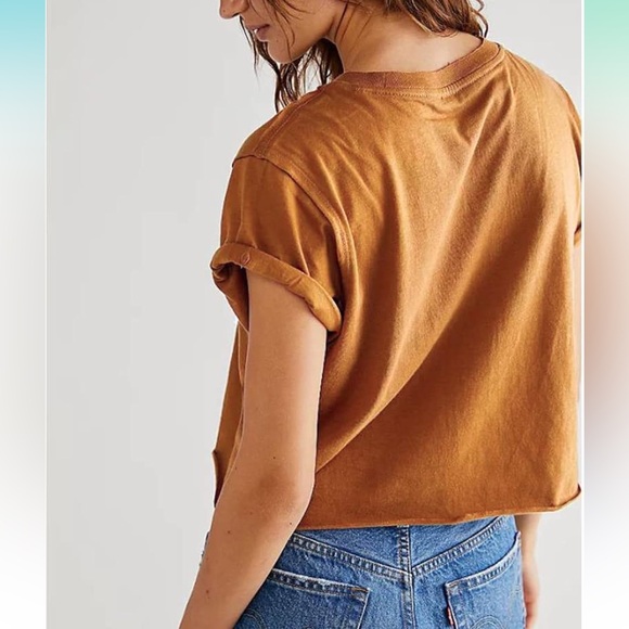 Women's Summer Casual Loose Fit
Basic Short Sleeve Crop T-Shirt - Picture 6 of 7